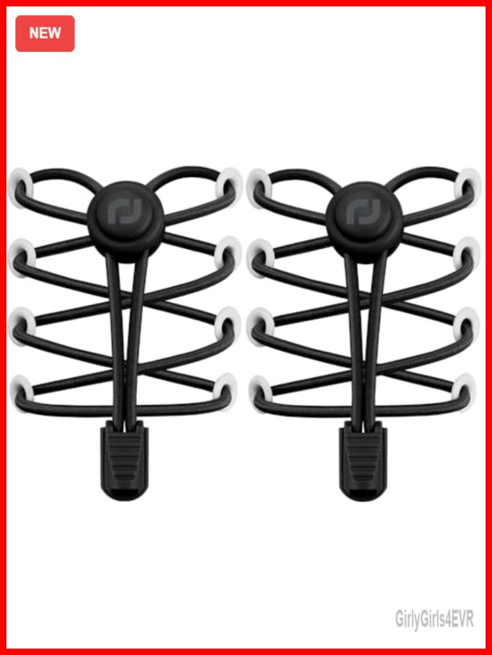 No Tie Elastic Shoe Laces Bungee Lock System for Kids Adults
